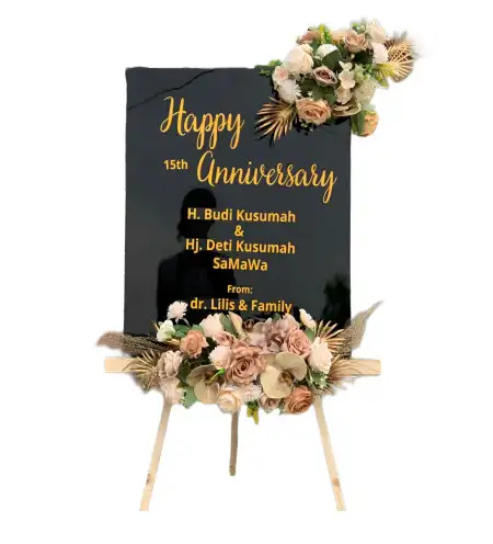 Papan Bunga Akrilik Lidah Kulon